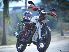 The Royal Enfield Electra 350 Scrambler Tracker — The Perfect Scrambler