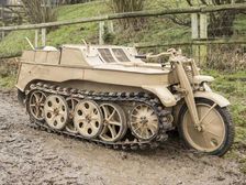 This World War II Tank Motorcycle Is The Perfect Bike For Off-Roading