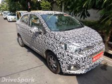 Spy Pics: Chevrolet Beat Essentia Spotted Testing In Bangalore