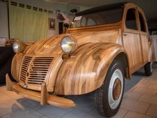 Carpenter Builds A Working Wooden Replica Car — Wood You?