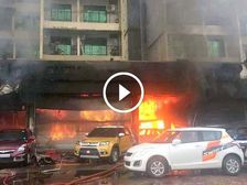 Maruti Nexa Showroom In Mumbai Catches Fire; Two Dead