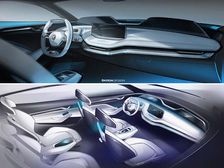 Futuristic Skoda Vision E Concept Interiors Revealed