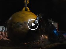 Watch A Wrecking Ball Smash Into Cars From The Fate Of The Furious