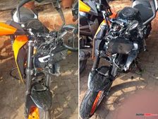 KTM Duke 390 Crashes Off A Bridge — Rider Killed