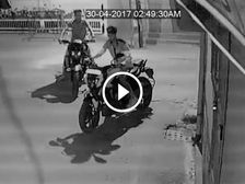 Watch How Thieves Steal A Locked Bajaj Dominar 400