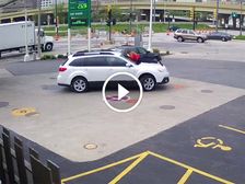 Woman Jumps On Top Of Her Car To Stop Carjackers