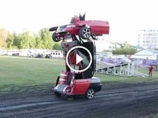 Father And Son Creates Real-Life Transformers From An Old Lada