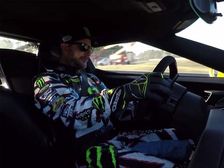 Watch Gymkhana Star Ken Block And Ford GT Take On Le Mans Circuit