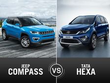 Jeep Compass Vs Tata Hexa Comparison — A Close Fought Battle