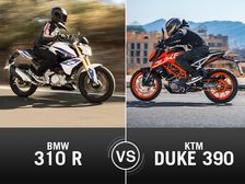 New 2017 KTM Duke 390 vs BMW G310 R Comparison: The Much Awaited Street Bike Comparo