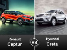 Renault Captur Vs Hyundai Creta Specification Comparison