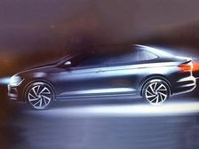 Next-Generation Volkswagen Polo Based Virtus Sedan Teased Ahead Of Launch