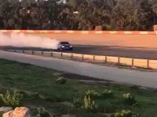 2018 BMW M5 Shows off High-Speed Tyre Smoking Skills