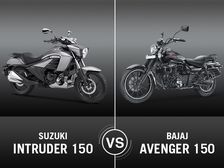 Suzuki Intruder 150 Vs. Bajaj Avenger 150 Comparison — Battle Of The Entry Level Cruisers