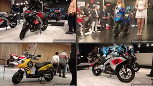 Aprilia Bikes & Scooters At Auto Expo 2018; RS 150, Tuono 150, SR125 Storm & More
