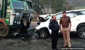 BJP MLA Lokendra Singh Dies In Car Accident — Toyota Fortuner Collides With Truck