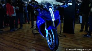 Auto Expo 2018: Emflux One Electric Superbike Launched In India At Rs 6 Lakh - Specs, Range & Images