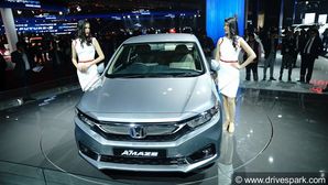 Auto Expo 2018: New Honda Amaze Revealed - To Rival The Maruti Dzire