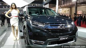 Auto Expo 2018: Honda CR-V Showcased - Price, Launch Date, Specs, Feature & Images