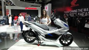 Auto Expo 2018: Honda PCX Electric Concept Showcased - Specifications, Features & Images