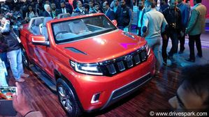 Auto Expo 2018: Mahindra TUV Stinger Revealed - Specifications, Images & Details