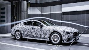 Mercedes-AMG GT Wind Tunnel Test Teaser Images Reveal The Coupe's Aerodynamic Qualities