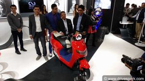 Auto Expo 2018: Twenty Two Motors Flow Launched At Rs 74,740 - Specs, Range, Features & Images