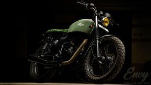 Eimor Customs Envy — A Royal Enfield Bullet Classic 350 Modified Into A Scrambler