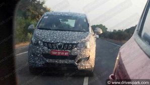 Exclusive: Mahindra U321 MPV Spotted Testing In Chennai
