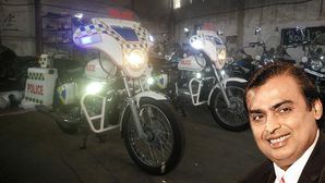 Mukesh Ambani Security Detail — Adds Two Customised Royal Enfield Bikes To His Motorcade