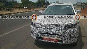 The Mahindra S201 Compact SUV Interiors Spied — To Rival The Maruti Vitara Brezza