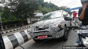 Exclusive: Tata Harrier Spotted Testing In Bangalore — Front Grille Design Revealed
