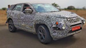 Tata Harrier SUV Spotted Again — Gets New Alloy Wheels And Bridgestone Tyres