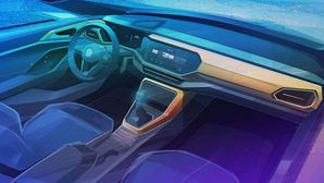 Volkswagen Reveals The Interior Renderings Of Their India-Bound T-Cross SUV