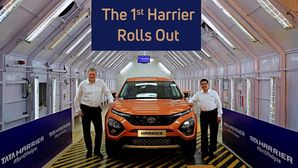 Tata Harrier Production Begins In India — First SUV Rolls Out Of Pune Plant