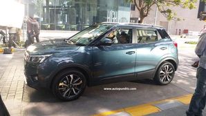 Mahindra XUV 300 On Road Without Camouflage — Looks Quite Good In This Paint Scheme!