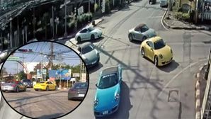 Porsche Convoy Blocks Traffic In Thailand — Video Shows 32 Porsches Jumping Red Light In Thailand