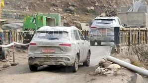 MG Hector SUV Spied Testing In India — Off-Road Testing Ahead Of Launch