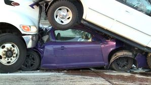 Miraculous Escape For Drivers Involved In Three-Vehicle Crash