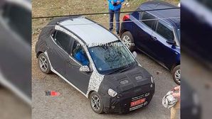 Spy Pics: Hyundai i10 Facelift Spotted Testing Alongside Maruti Swift