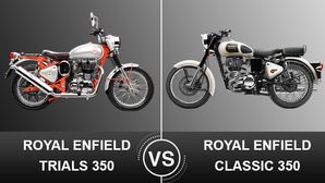 Royal Enfield Trials 350 Vs Classic 350 — Sibling Rivalry Put To Rest