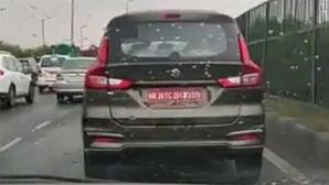 Spy Video: Maruti Suzuki Ertiga Sport Spotted Testing