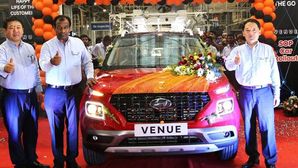 Production Of New Hyundai Venue Begins — First Venue SUV Rolls Out Of Production Line In Chennai