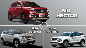 MG Hector Vs Jeep Compass Vs Tata Harrier — How Does The Brit Stack Up Against It Rivals?