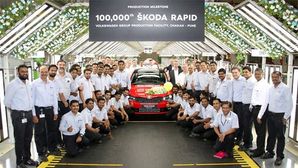 Skoda India Just Rolled Out Its One Hundred Thousandth Rapid — We’re On A Roll!