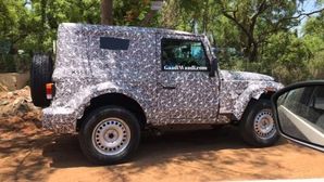 2020 Mahindra Thar Hardtop Spotted: Spy Pics And Details