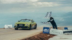 Bentley Continental GT Conquers Pikes Peak — Sets New Course Record