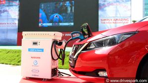 Nissan Leaf EV Showcased In Bangalore — Powers The ICC World Cup 2019 Semi-Finals Live Streaming