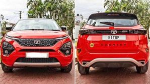 Tata Harrier Painted Range Rover Red By Kitup Automotive — Chic And Up-Market!