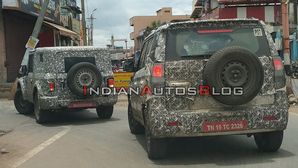 2020 Mahindra Thar & TUV300 Spotted: Spy Pics And Details